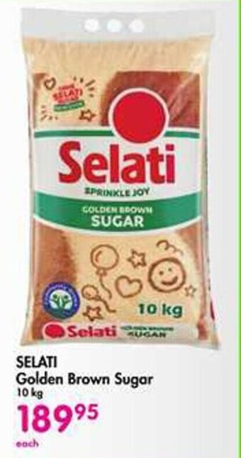 Makro SELATI Golden Brown Sugar 10 kg offer