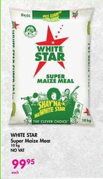 Makro WHITE STAR Super Maize Meal 10 kg offer