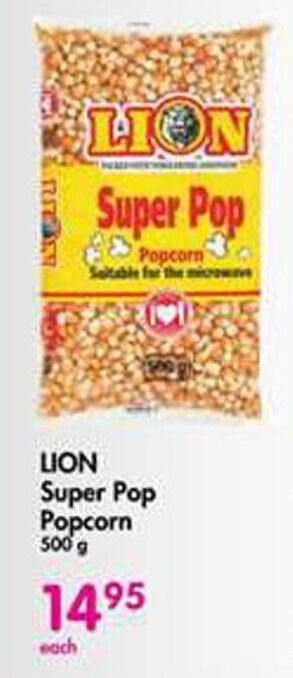 Makro LION Super Pop Popcorn 500g offer