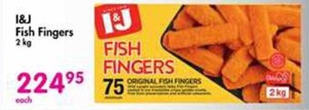 Makro I&J Fish Fingers 2 kg offer