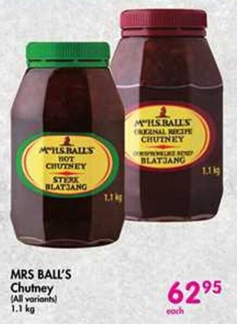 Makro MRS BALL'S Chutney 1.1kg offer