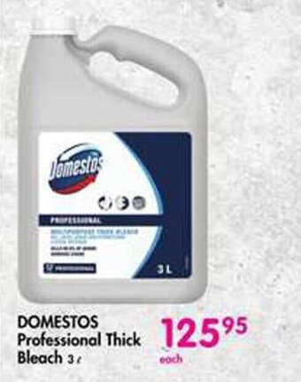 Makro Domestos Professional Thick Bleach 3L offer