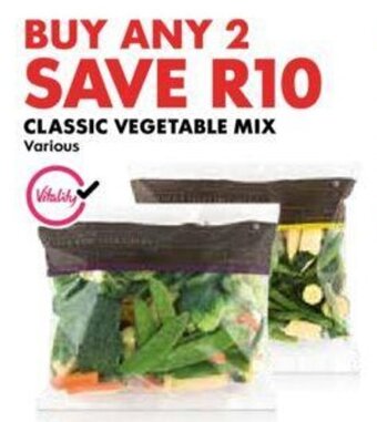 Woolworths CLASSIC VEGETABLE MIX offer