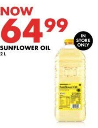 Woolworths SUNFLOWER OIL 2L offer