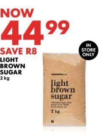 Woolworths LIGHT BROWN SUGAR 2 kg offer