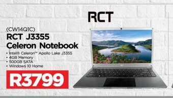 Matrix Warehouse RCT J3355 Celeron Notebook offer