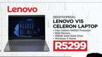 LENOVO V15 CELERON LAPTOP