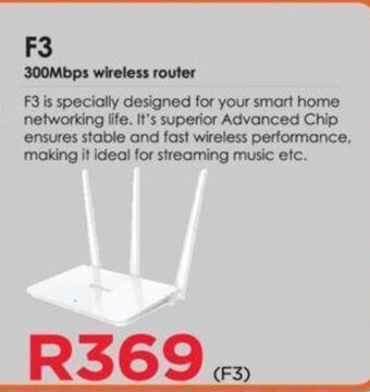Matrix Warehouse Tenda F3 300Mbps wireless router offer