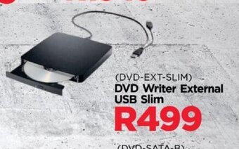 DVD Writer External USB Slim
