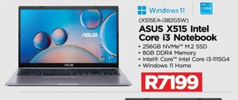 Matrix Warehouse ASUS X515 Intel Core i3 Notebook offer