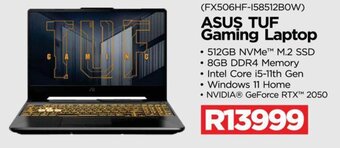 Matrix Warehouse ASUS TUF Gaming Laptop offer