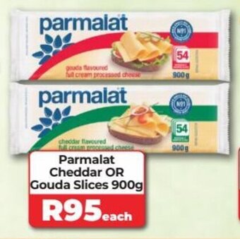 1UP Parmalat Cheddar OR Gouda Slices 900g offer
