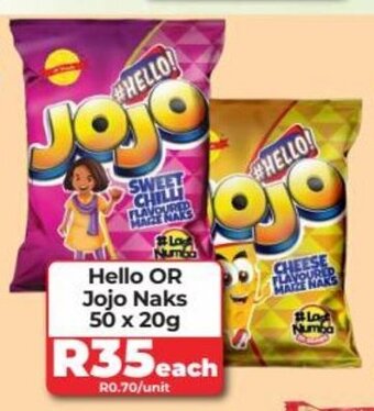 Hello OR Jojo Naks 50 x 20g