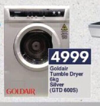 President Hyper Goldair Tumble Dryer 6kg Silver offer
