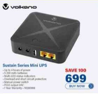 volkano Sustain Series Mini UPS