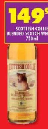 SCOTTISH COLLIE BLENDED SCOTCH WHISKY 750ml