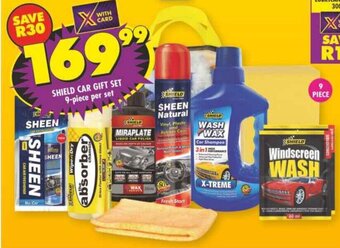 Shoprite SHIELD CAR GIFT SET 9-piece per set offer
