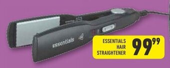 Shoprite ESSENTIALS HAIR STRAIGHTENER offer