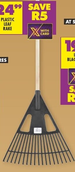 PLASTIC LEAF RAKE