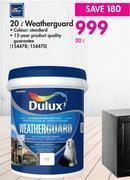 Makro Dulux 20l weatherguard offer