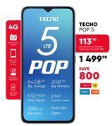 Edgars Tecno pop 5 4g offer