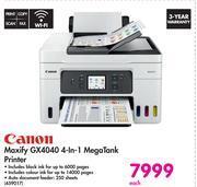 Makro Canon maxify gx4040 4-in 1 mega tank printer 459017 offer