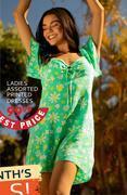 Choice Clothing Ladies assorted printed dresses-each offer