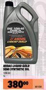 Midas Midas liquid gold semi synthetic oil 10w-40 mi10w-5l offer