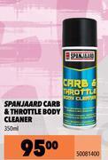 Midas Spanjaard carb & throttle body cleaner 50081400-350ml offer