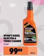 Wynn's diesel injector & turbo claener w542-375ml