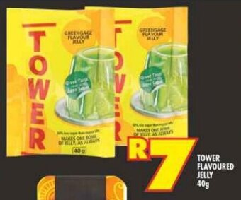 Shoprite TOWER FLAVOURED JELLY 40g offer