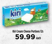 Food Lover's Market Kiri cream cheese portions-12s each offer