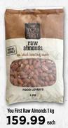 Food Lover's Market You first raw almonds-1kg each offer