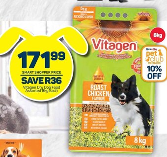 Pick n Pay Vitagen Dry Dog Food Assorted 8kg Each offer