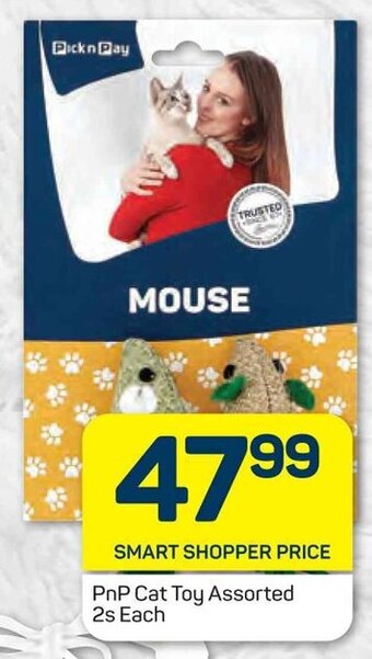 Pick n Pay PnP Cat Toy Assorted 2s Each offer