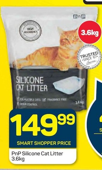 Pick n Pay PnP Silicone Cat Litter 3.6kg offer