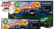 Checkers Hyper Samsung 40 (100cm) fhd led smart tv offer