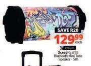 Checkers Hyper Xceed graffiti bluetooth mini tube speaker 5w-each offer