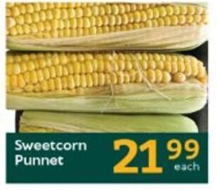 Sweetcorn Punnet