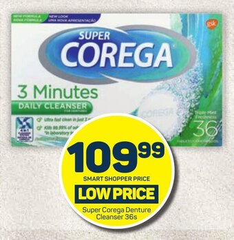 Pick n Pay Super Corega Denture Cleanser 36s offer