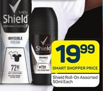 Pick n Pay Shield Roll-On Assorted 50ml Each offer