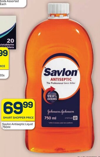 Pick n Pay Savlon Antiseptic Liquid 750ml offer