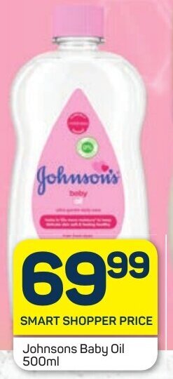 Johnsons Baby Oil 500ml