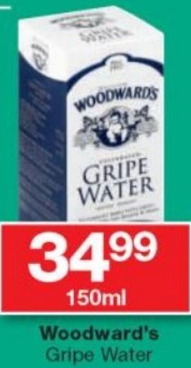 Checkers Woodward's Gripe Water 150ml offer