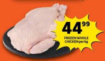 Shoprite FROZEN WHOLE CHICKEN per kg offer