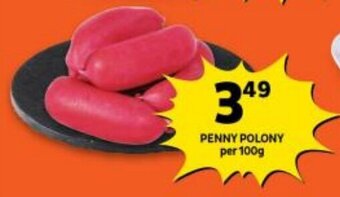 Shoprite PENNY POLONY per 100g offer