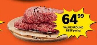 Shoprite VALUE GROUND BEEF per kg offer