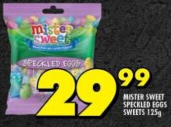 MISTER SWEET SPECKLED EGGS SWEETS 125g
