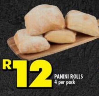 Shoprite PANINI ROLLS 4 per pack offer