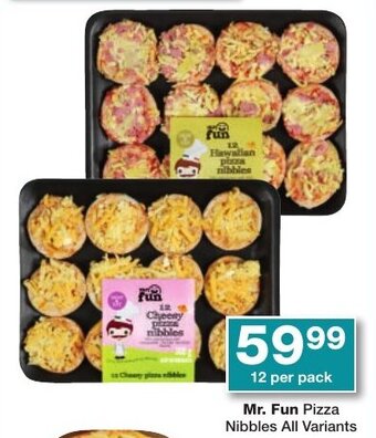 Checkers Mr. Fun Pizza Nibbles All Variants offer